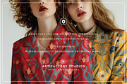 Jaipur Block Print Patterns, a Decorative Illustration by Artifactory Studios (Thumbnail 6 of 6)