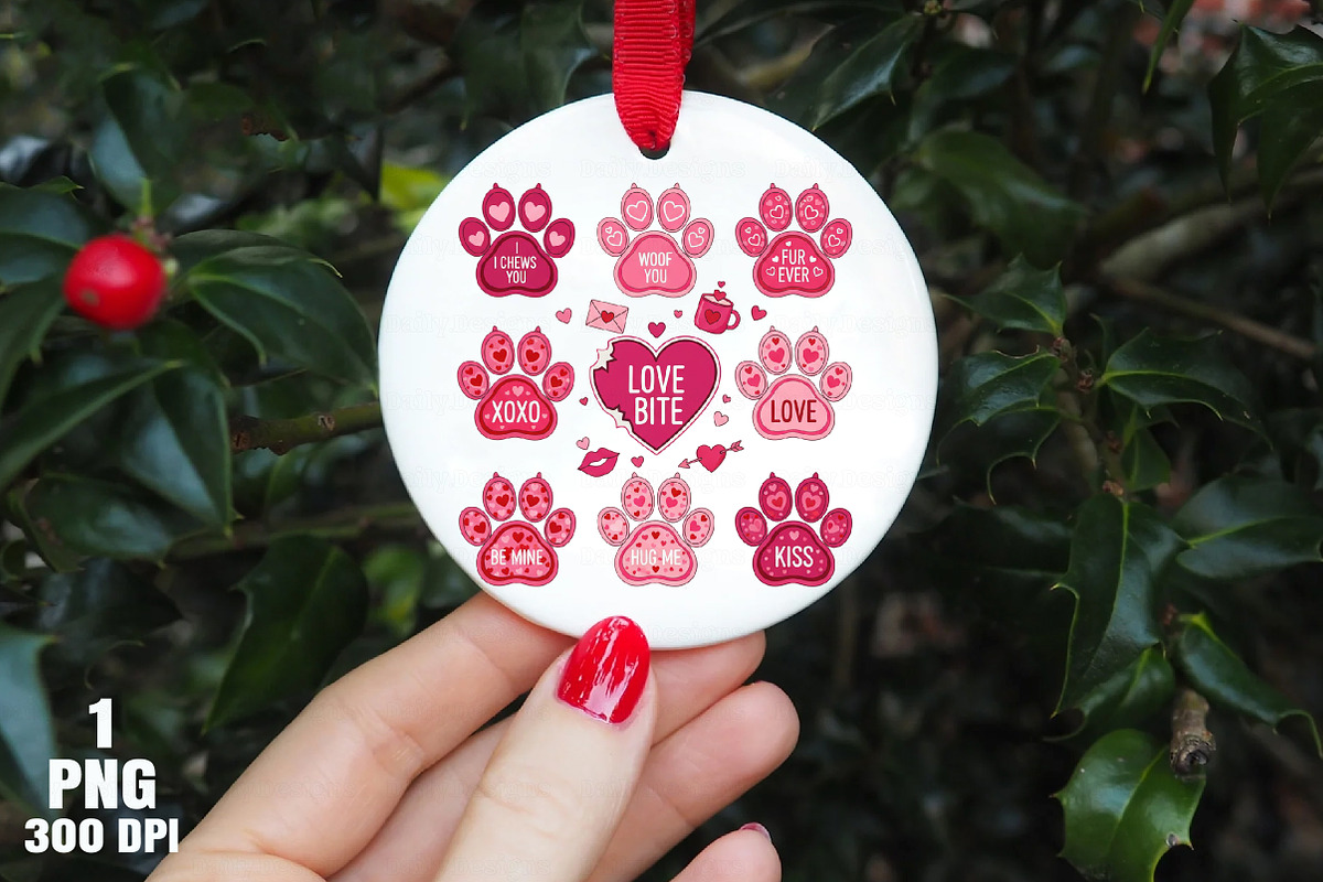Dog Valentine Png, Dog Mom Png, an Illustration by Daily.Designs (Photo 8 of 10)