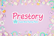 Prestory, a Handwritten Font by Fontmine Studio (Thumbnail 1 of 7)