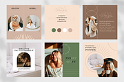 Boho Instagram Template Canva, a Social Media Template by DesignKora (Thumbnail 5 of 8)