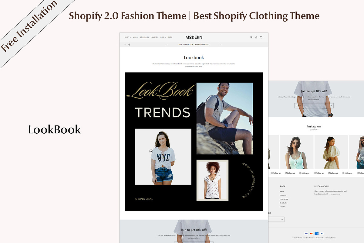 Shopify Modern Clothing Theme, a Shopify Template by QuickArtisan (Photo 10 of 15)