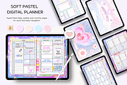 Starlight Purple Digital Planner, a Stationery Template by Tas Creative Studio (Thumbnail 2 of 9)