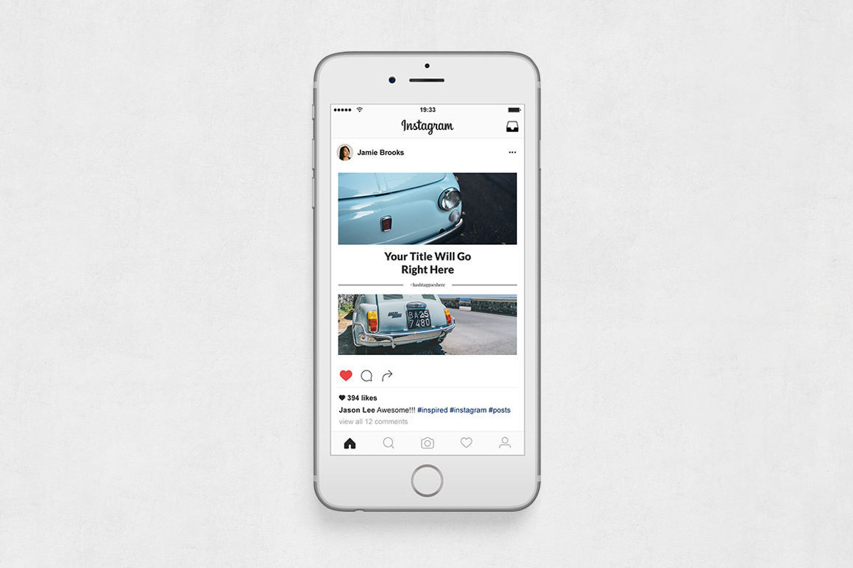 Classic Cars Instagram Posts, a Social Media Template by Social Corner Graphics (Photo 6 of 8)