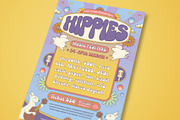 Hippies Music Festival Flyer, a Flyer Template by megarez (Thumbnail 3 of 3)