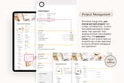 Notion Freelancer Business Planner, a Stationery Template by TheCoastlineStudio (Thumbnail 3 of 10)