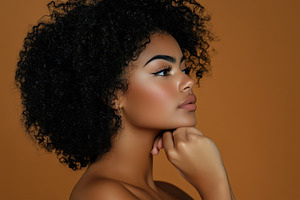 Beautiful young Latin woman, a Photo by Pavel_design