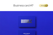 Business Card Bundle Template Mockup, a Business Card Template by PrintPixel (Thumbnail 9 of 28)
