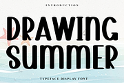 Drawing Summer, a Script Font by FreshTypeINK (Thumbnail 1 of 7)