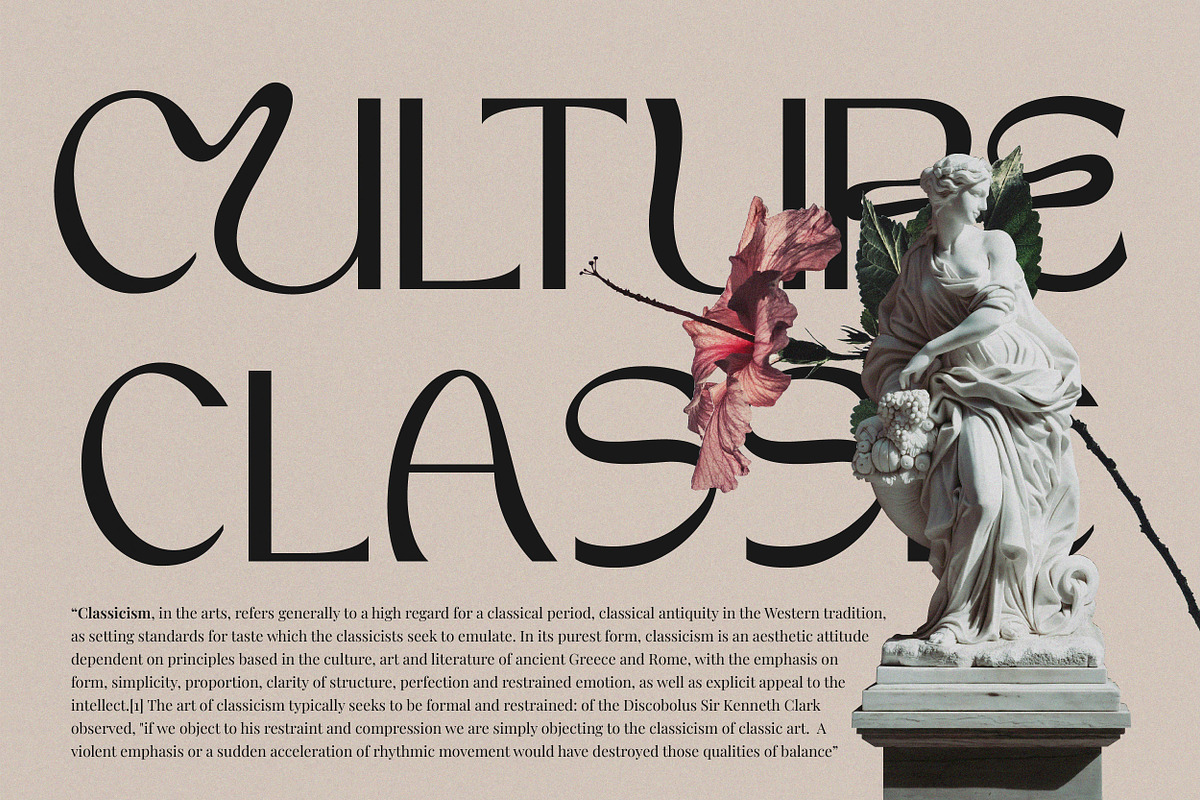 Floweria - Beauty Sans Serif Font, a Sans Serif Font by Baleee (Photo 9 of 17)
