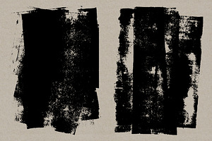 Dry Ink Textures - Vector & PNG