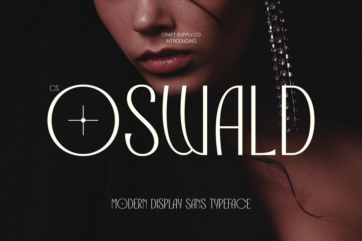 CS Oswald – Modern Sans Serif, a Sans Serif Font by Craft Supply Co. (Photo 1 of 8)