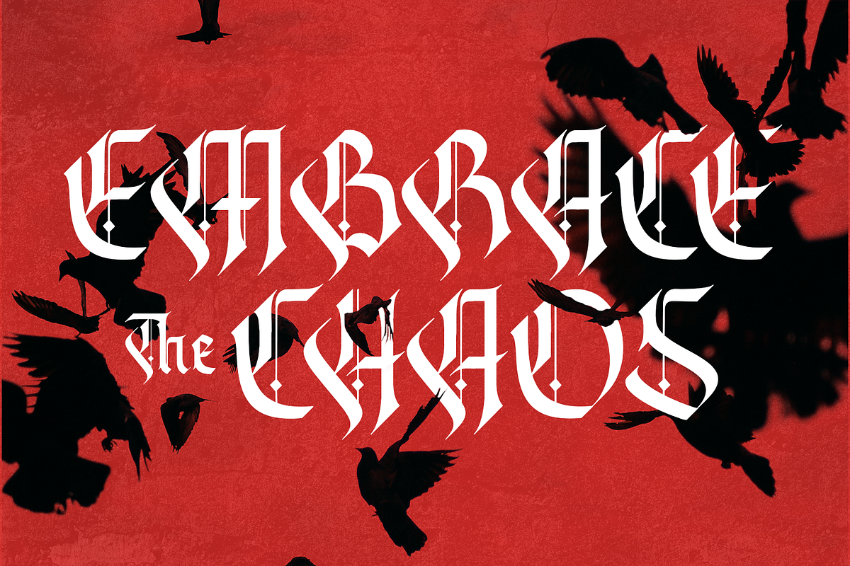 Grudge – Gothic Blackletter Typeface, a Blackletter Font by Almarkhatype (Photo 10 of 15)