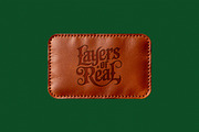 Leather Patch Mockup, a Product Mockup by Design Squad (Thumbnail 4 of 5)
