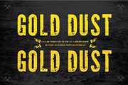 Rhyolite + Gold Dust Fonts, a Font by K Randall Wilcox (Thumbnail 4 of 4)