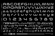 UT Defghio Nixav : A Futuristic Font, a Sans Serif Font by Universitype (Thumbnail 4 of 10)