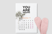 Printable calendar 2016 — motivating, a Stationery Template by marina.nazarova (Thumbnail 13 of 14)