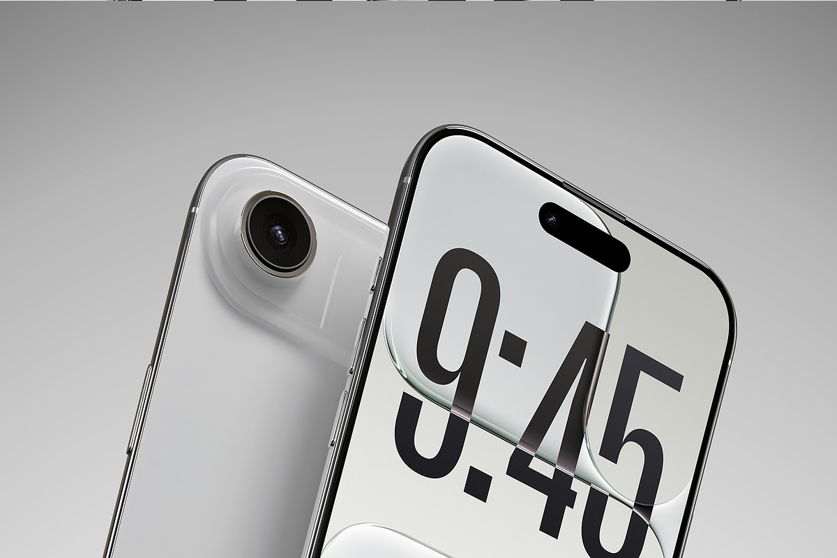 iPhone Air Mockup Set, a Device Mockup by Croma Studio (Photo 2 of 6)