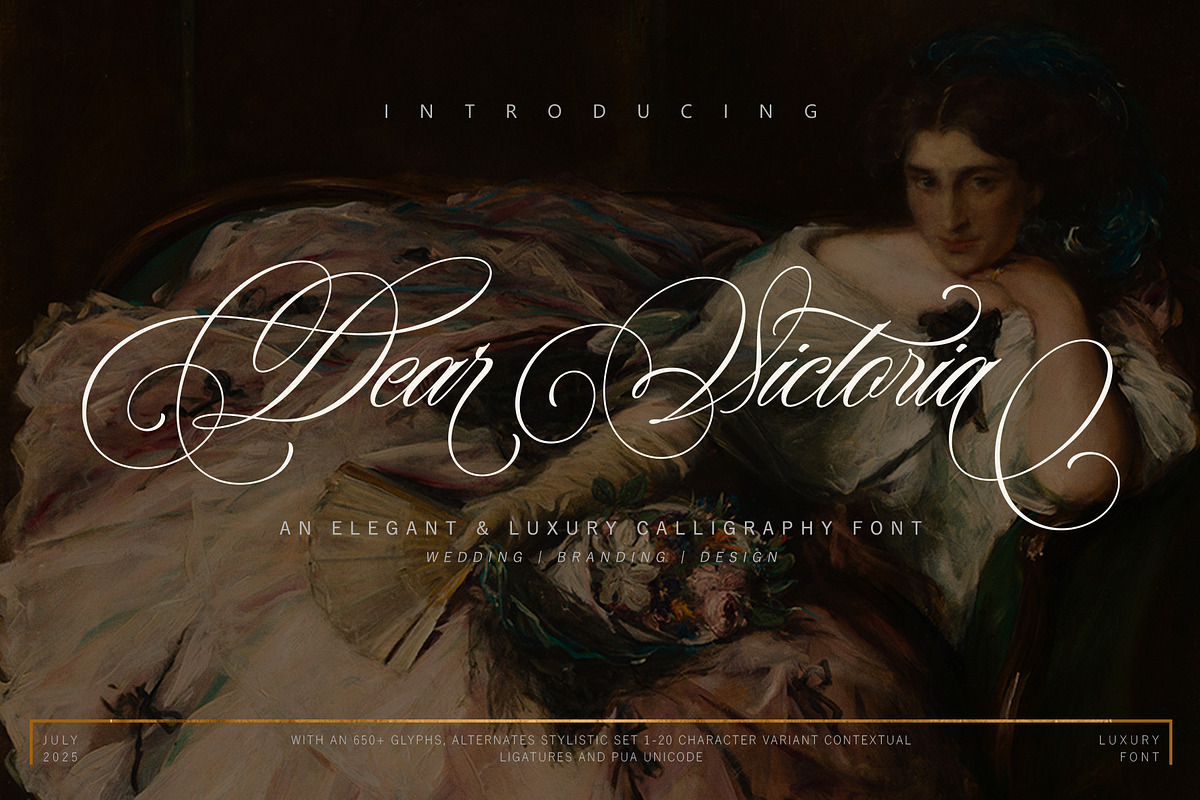 Dear Victoria, a Script Font by JamalCreativeStudio (Photo 13 of 13)