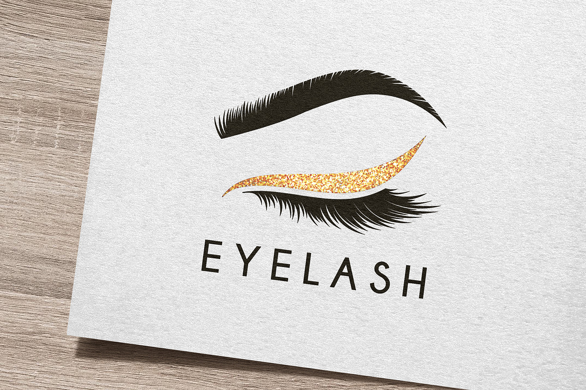Eye Lash Logo, a Branding & Logo Template by IKarGraphics (Photo 1 of 3)