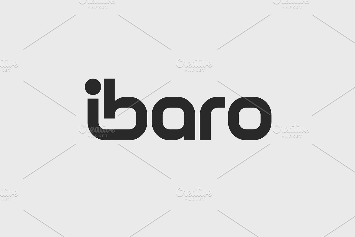 Ibaro Logo Font, a Sans Serif Font by Artiveko (Photo 1 of 10)