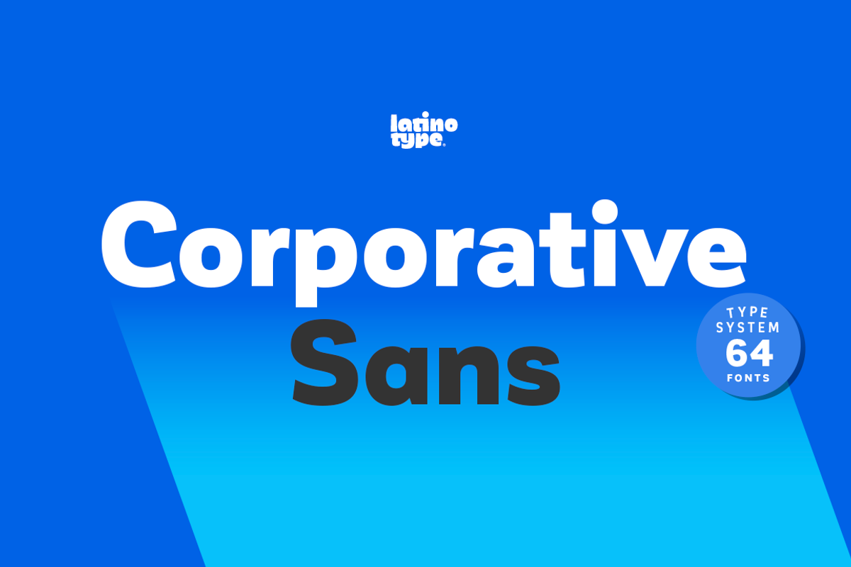 Corporative Sans - Family 50% off