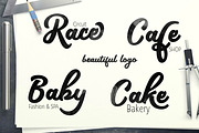 Mothica Bold, a Script Font by Olexstudio (Thumbnail 3 of 6)