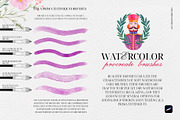 Watercolor Realistic Soft Brushes, a Brush Add-On by Spasibenko Art (Thumbnail 5 of 14)