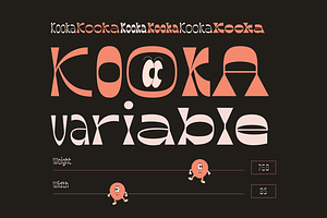 Kooka Font - Fun Groovy Family