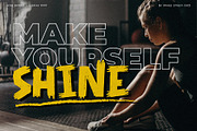 Hype Runner - Brushy Display Font, a Handwritten Font by Invasi Studio (Thumbnail 6 of 10)