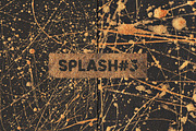9 Macro Golden Paint Textures, a Texture Graphic by measyn (Thumbnail 10 of 14)