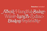 Bogart - 28 fonts, a Serif Font by Zetafonts (Thumbnail 10 of 16)