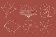 Vintage Geometry Diagrams, an Illustration by The Rusty Press (Thumbnail 2 of 5)