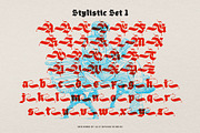 Blackther Typeface, a Blackletter Font by alit design (Thumbnail 5 of 20)