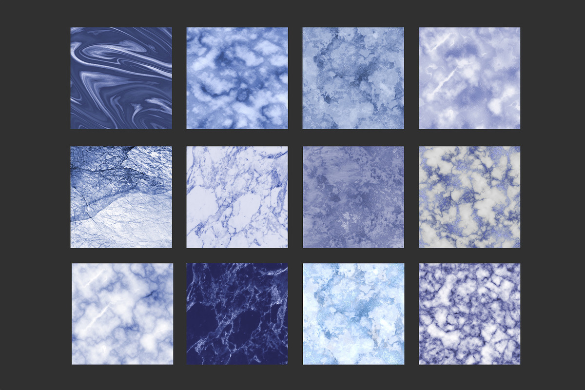 Blue marble backgrounds, a Texture Graphic by Paper Farms (Photo 2 of 2)