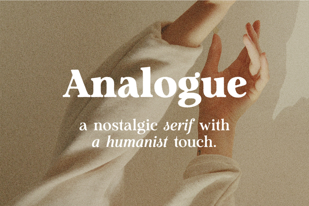 Analogue - Humanist Retro Serif, a Serif Font by Harmonais Visual (Photo 21 of 29)