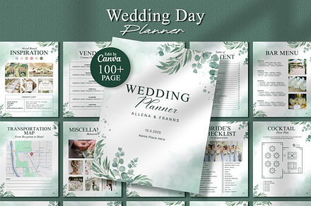 Canva Wedding Planner Template, a Presentation Template by SKY CREATION