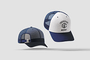 Trucker Hat Mockups, a Hat Mockup by graphiccrew (Thumbnail 9 of 11)