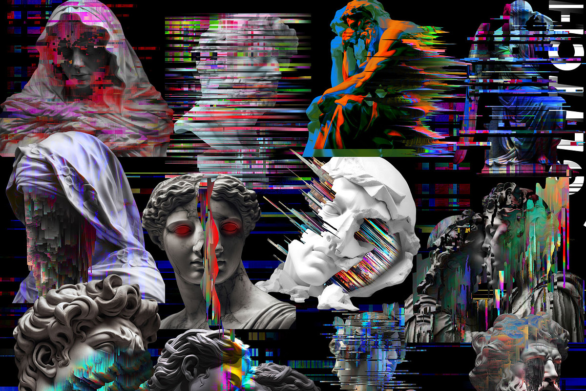 GLITCH SCULPTURES COLLECTION, an Object Graphic by Natali Batu (Photo 5 of 20)