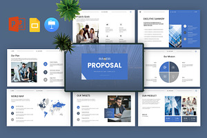 Business Proposal Template, a Presentation Template by Pradaxa