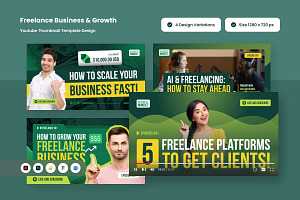 YouTube Thumbnails for Business, a Social Media Template by twinstd