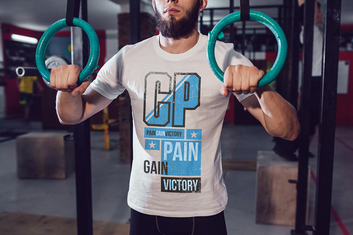 Sport T-Shirt Mock-Up, a Shirt Mockup by Freeman Studio (Photo 7 of 14)