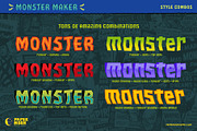 PM Monster Maker Type System, a Sans Serif Font by Paper Moon Graphic Supply (Thumbnail 3 of 11)