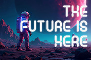 Epic Techno - Futuristic Font, a Sans Serif Font by BlancaLab Studio (Thumbnail 6 of 7)