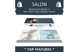 Salon Barber & Hair Shopify Theme