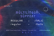 Stadezer - Futuristic Font, a Sans Serif Font by Snape Design Studio (Thumbnail 3 of 5)