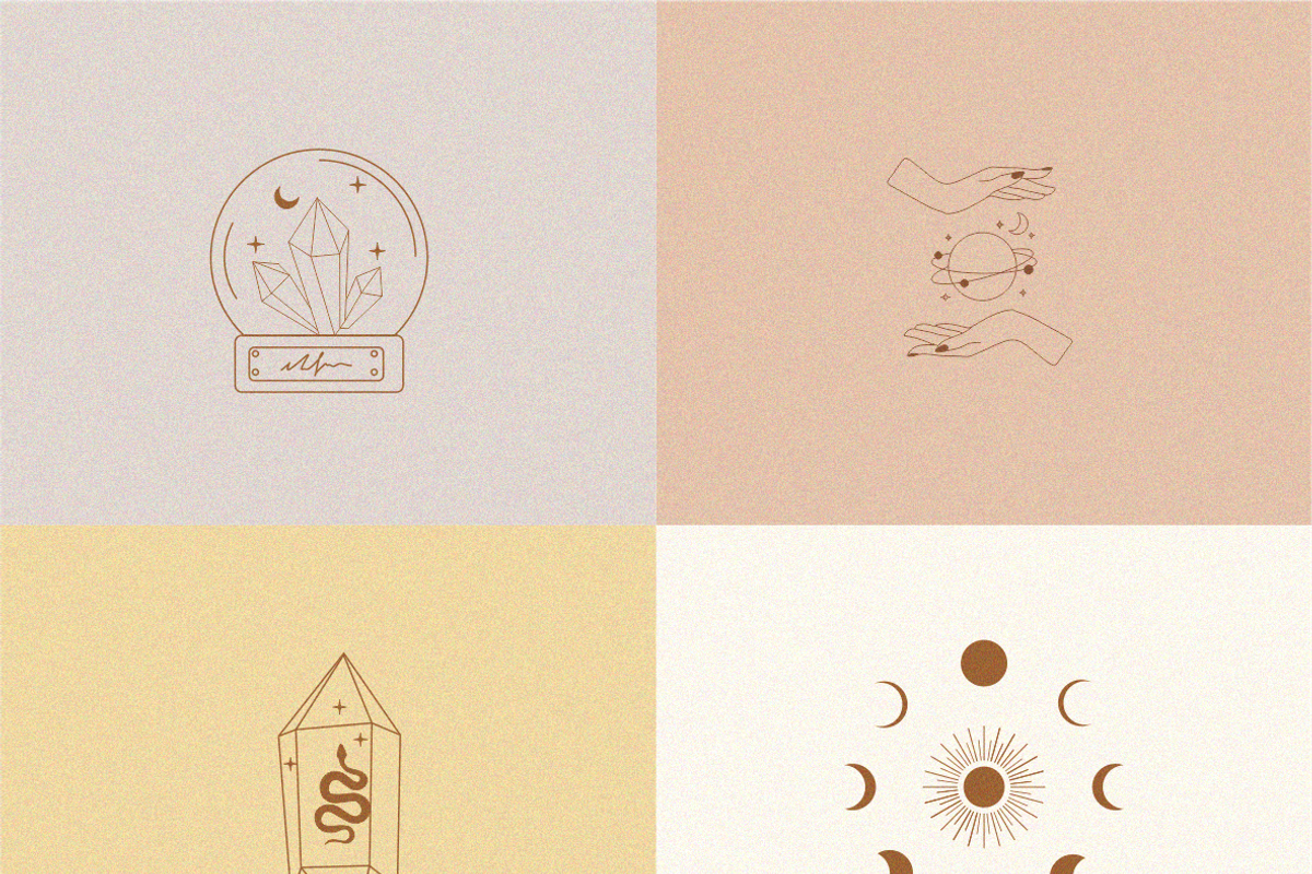 A set of magical logos, a Branding & Logo Template by Yana_mide (Photo 5 of 12)