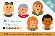 Personal Portrait Maker - FEMALE, a Person Illustration by Scott Hodges (Thumbnail 3 of 5)