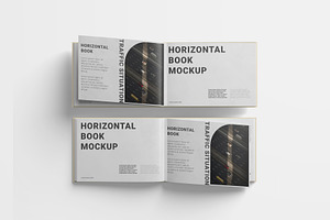 Horizontal Book Mockup