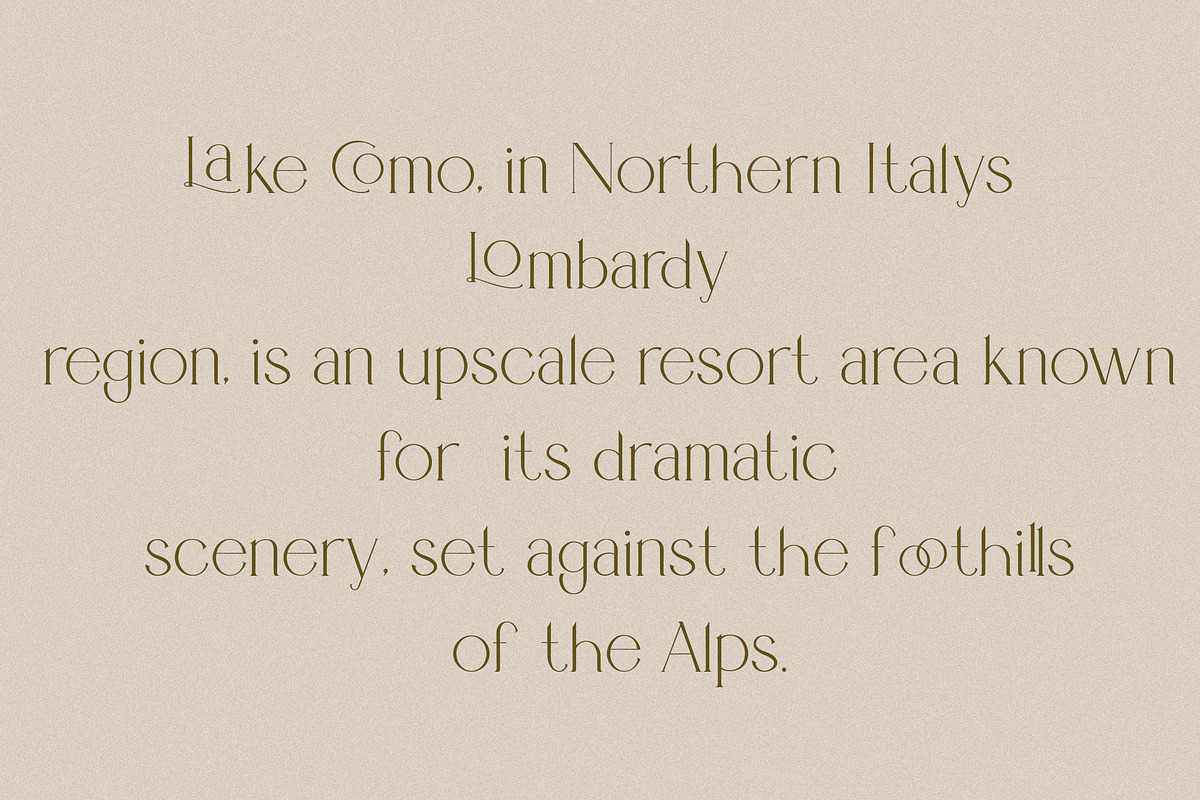 Portobello Display Ligature Font, a Serif Font by Laras Wonderland (Photo 8 of 15)