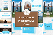 Life Coach Social Media Templates, a Social Media Template by Branding by Kellsey (Thumbnail 1 of 5)